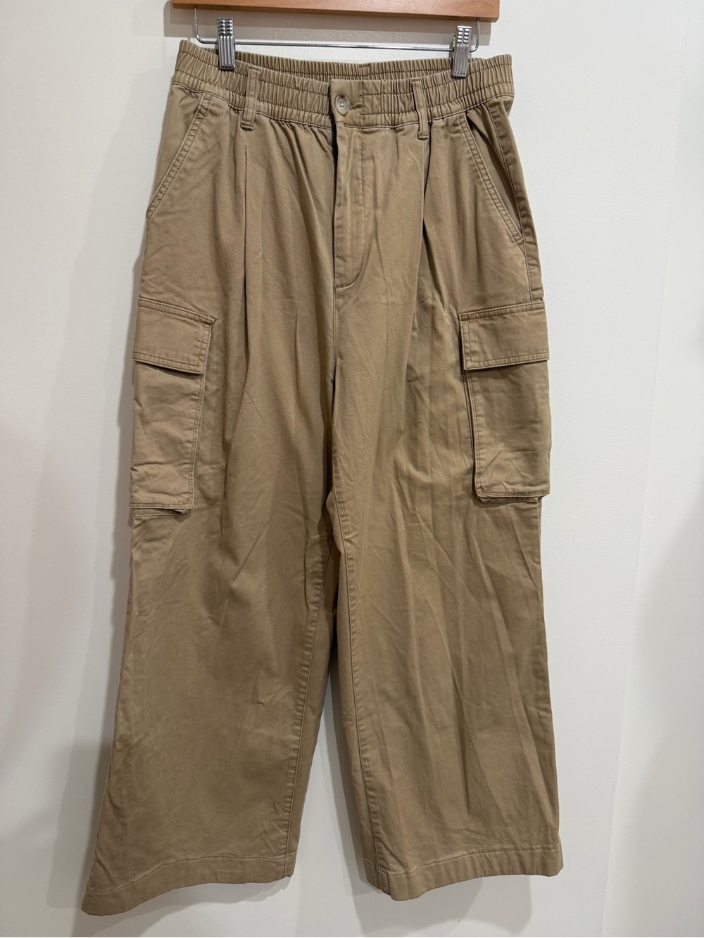 Womenβs Cargo Pants in Khaki - Relaxed Fit